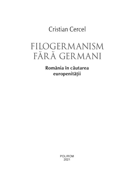 Filogermanism fără germani