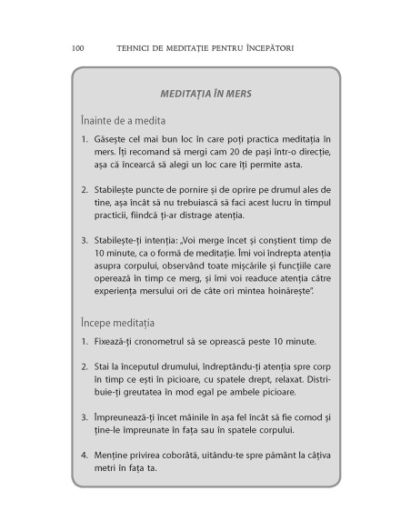 Tehnici de meditaţie pentru începători