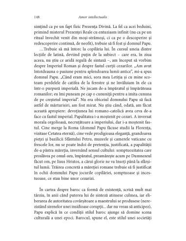 Amor intellectualis. Romanul unei...