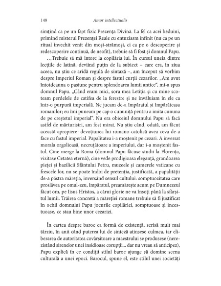 Amor intellectualis. Romanul unei educaţii