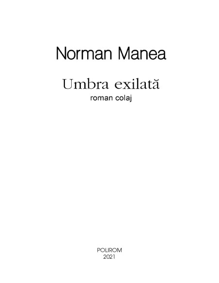 Umbra exilată
