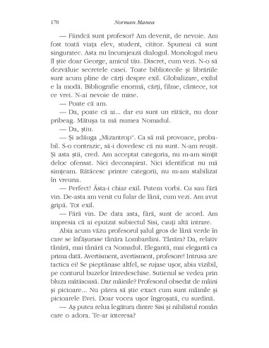 Umbra exilată Umbra exilată