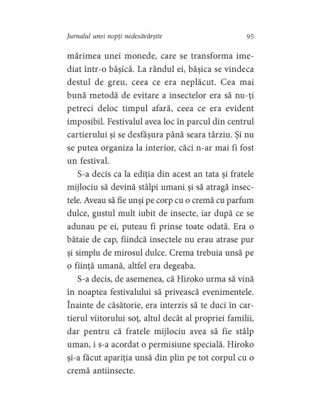 Jurnalul unei nopţi nedesăvârşite