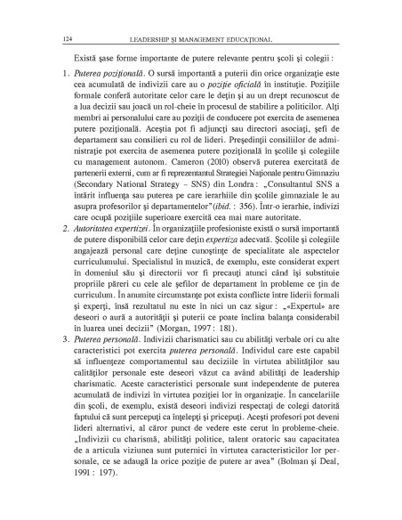 Leadership şi management educaţional