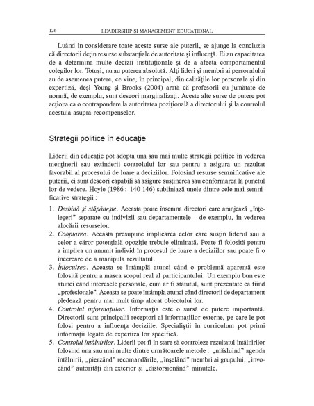 Leadership şi management educaţional