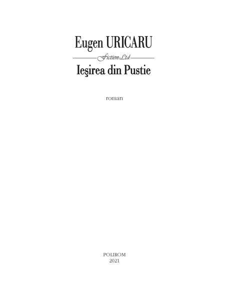Ieşirea din Pustie