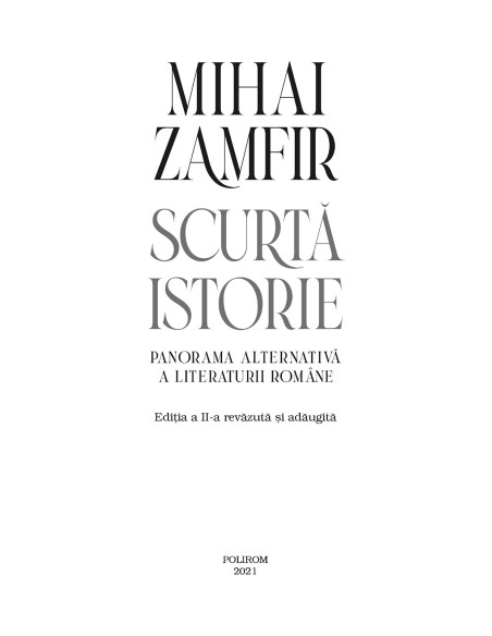 Scurtă istorie