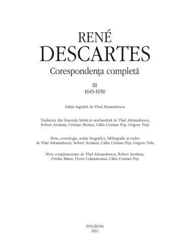 Corespondenţa completă