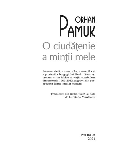 O ciudăţenie a minţii mele O ciudăţenie a minţii mele
