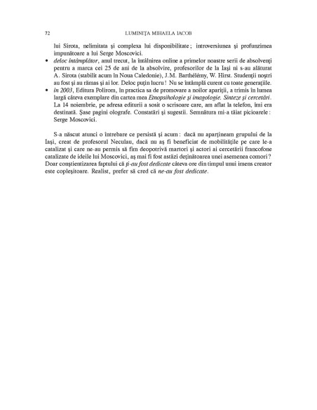 Psihologia socială. Buletinul Laboratorului Psihologia cîmpului social 47(I)/2021