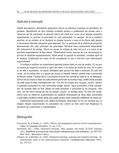 50 de metode de instruire pentru a... 50 de metode de instruire pentru a...