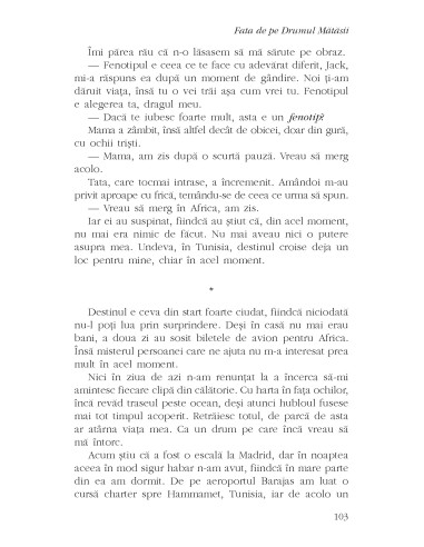 Fata de pe Drumul Mătăsii