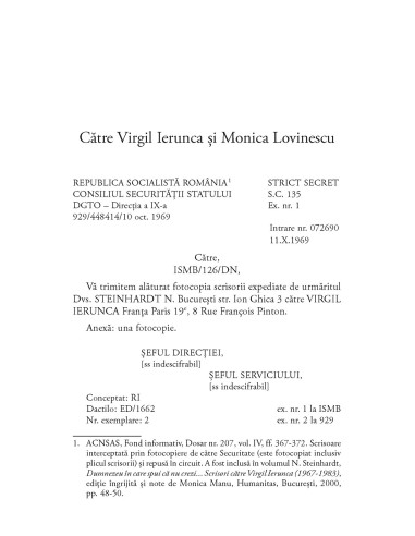 Corespondenţă. Volumul II Corespondenţă. Volumul II