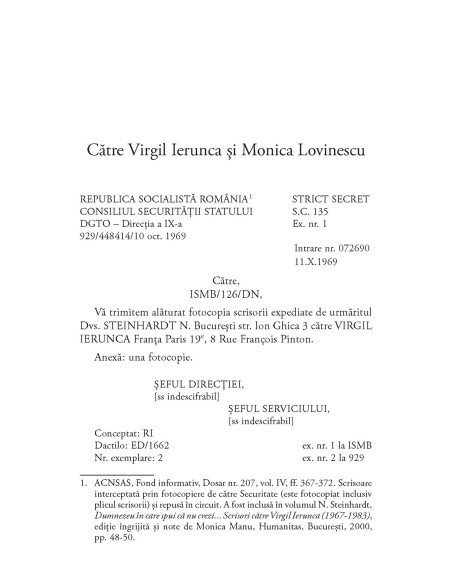 Corespondenţă. Volumul II