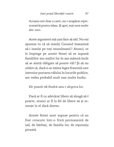 Sunt preţul libertăţii voastre