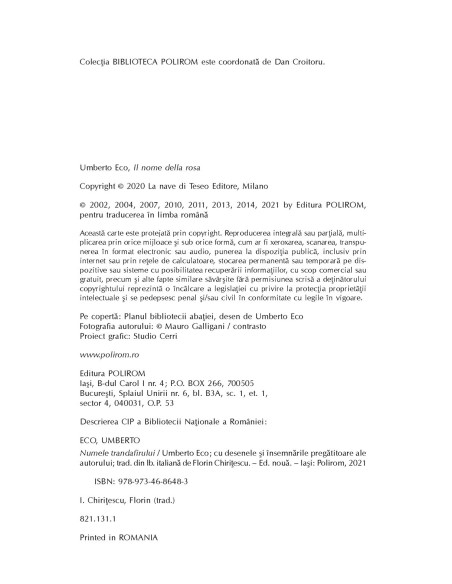 Numele trandafirului