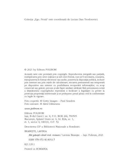 Mă găseşti când vrei