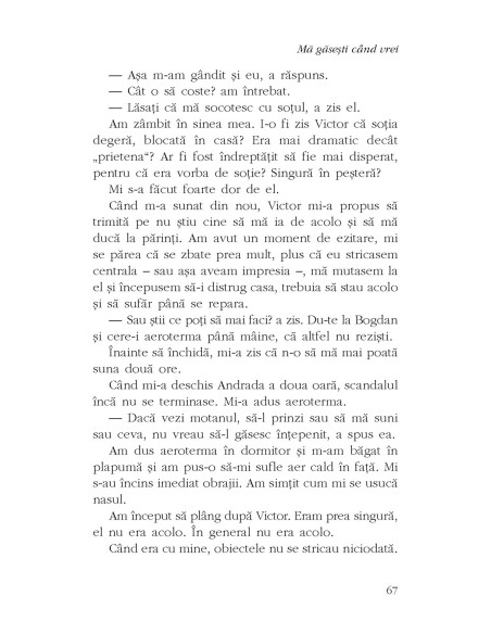 Mă găseşti când vrei