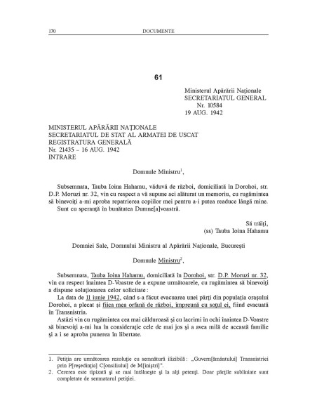 Vă implor, Domnule Mareşal!