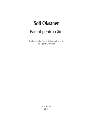 Parcul pentru câini