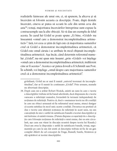 Numire şi necesitate Numire şi necesitate