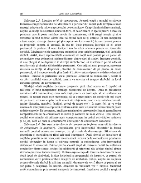 AAC. Noi abordări în stimularea limbajului și comunicării specifice Tulburării din Spectrul Autismului