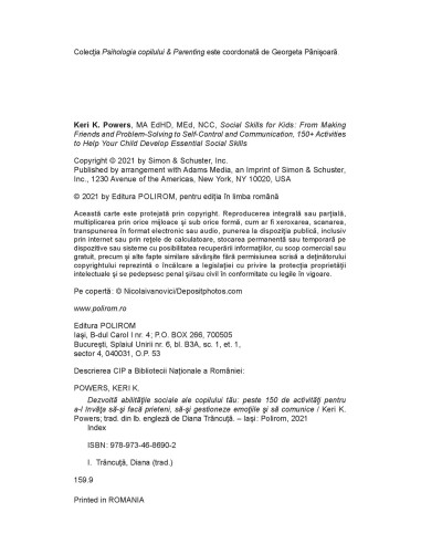 Dezvoltă abilităţile sociale ale... Dezvoltă abilităţile sociale ale...