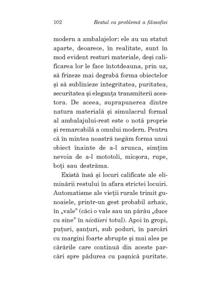 Restul ca problemă a filosofiei