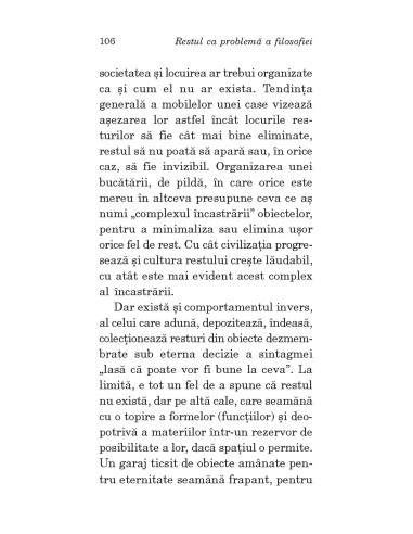 Restul ca problemă a filosofiei