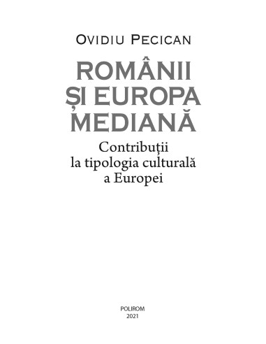 Românii și Europa mediană 