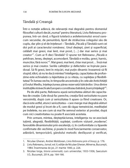 Românii și Europa mediană 