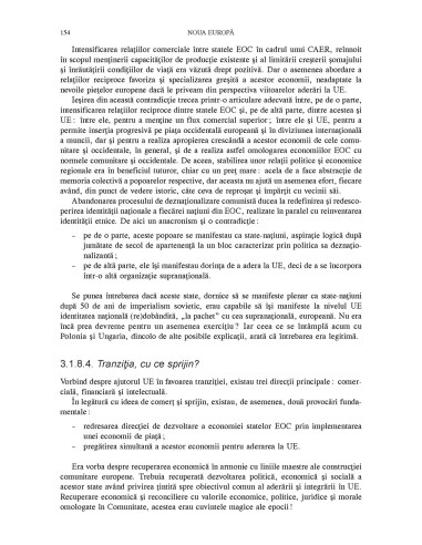 Noua Europă. Vol. II: O istorie...