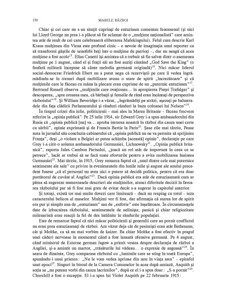 Marele Război. 1914-1918