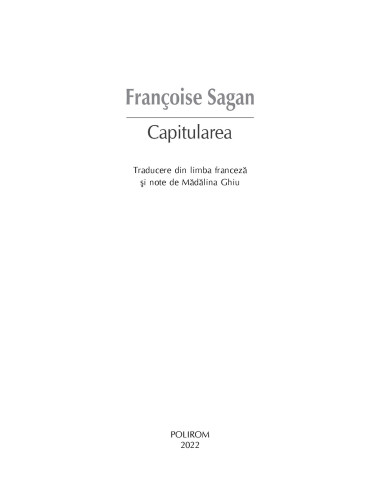 Capitularea Capitularea