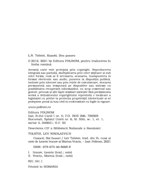 Cazacii • Doi husari  