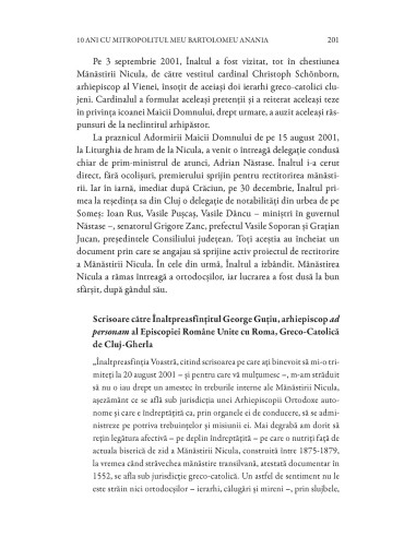 10 ani cu mitropolitul meu,... 10 ani cu mitropolitul meu,...