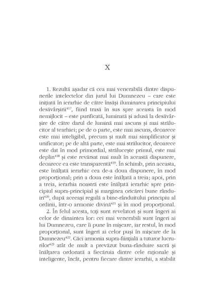 Despre ierarhia cerească