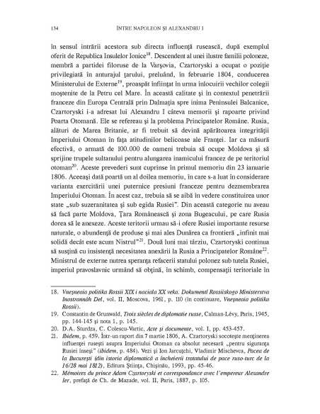 Între Napoleon și Alexandru I