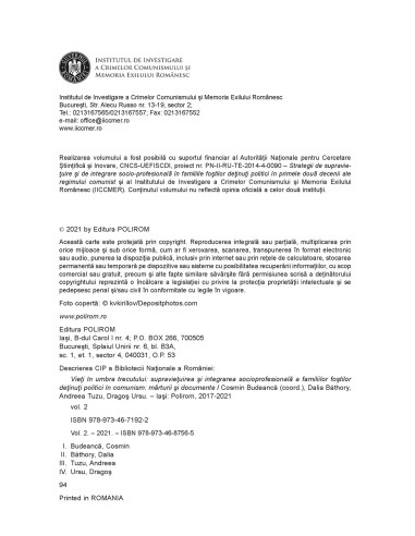 Vieţi în umbra trecutului Vieţi în umbra trecutului