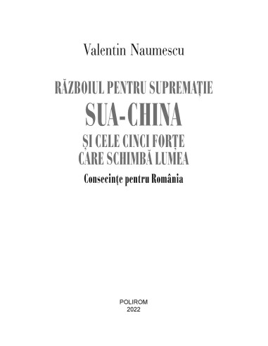 Războiul pentru supremaţie SUA-China... Războiul pentru supremaţie SUA-China...