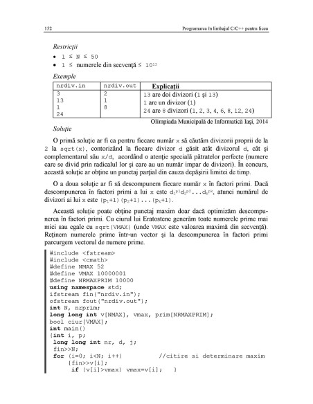 Programarea în limbajul CC++ pentru liceu. Vol. 1
