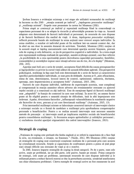 Revista de asistenţă socială. Nr. 4/2021