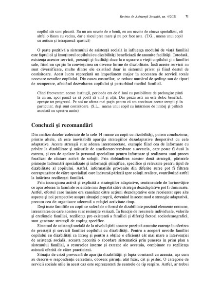 Revista de asistenţă socială. Nr. 4/2021