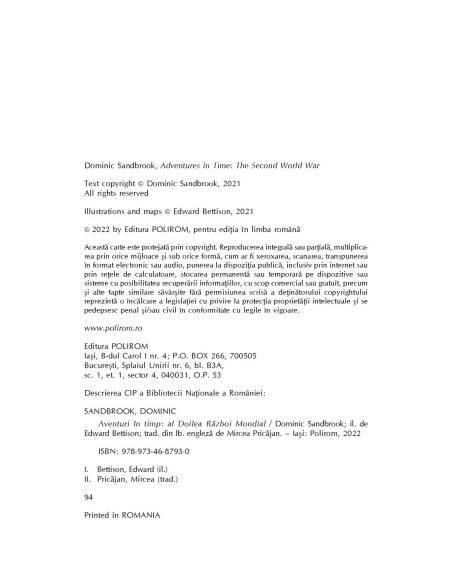 Aventuri în timp. Al Doilea Război Mondial