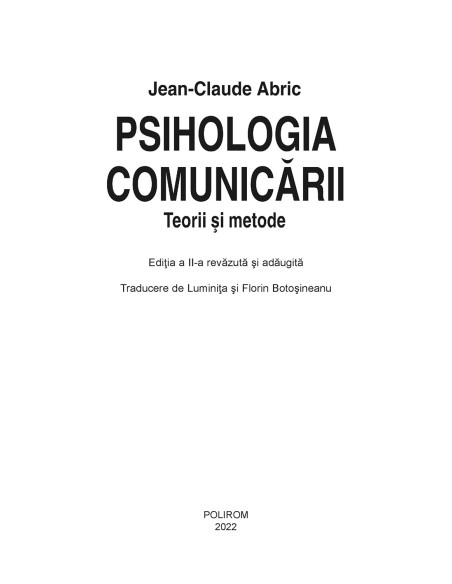 Psihologia comunicării 