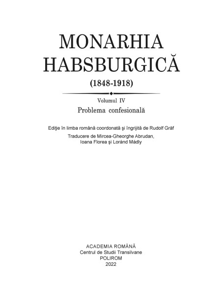 Monarhia Habsburgică (1848-1918) (IV)