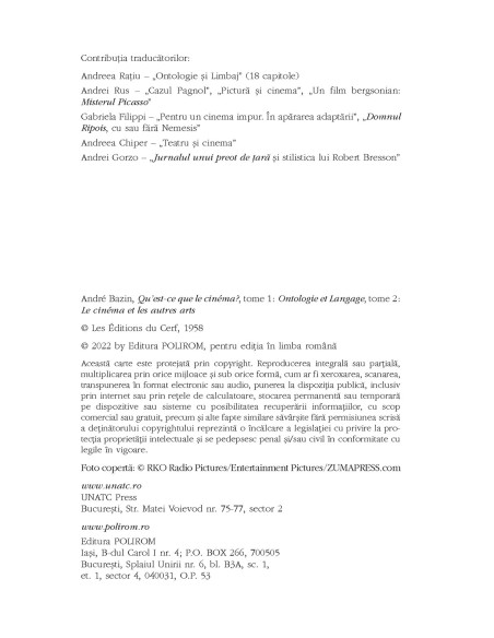 Ce este cinematograful? (I)