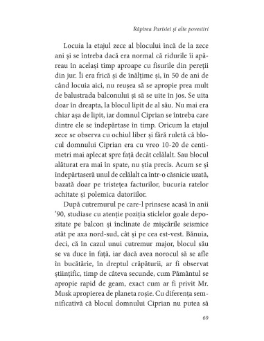 Răpirea Parisiei şi alte povestiri Răpirea Parisiei şi alte povestiri
