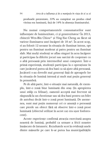 Arta de a influenţa şi de a manipula... Arta de a influenţa şi de a manipula...