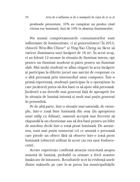 Arta de a influenţa şi de a manipula în viaţa de zi cu zi